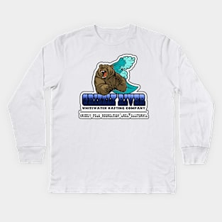 Grizzly River Whitewater Rafting Company Kids Long Sleeve T-Shirt